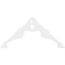 Ekena Millwork Pitch Heath Architectural Grade PVC Gable Pediment, 48"W x 22"H x 1"P (11/12) GPP048X022X100HEA - alternate 2